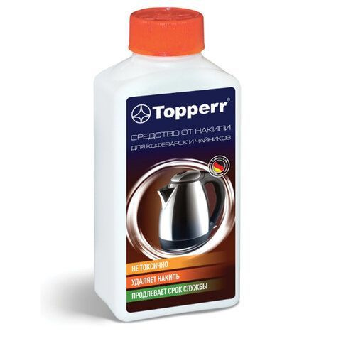 Topperr, Средство от накипи для кофеварок и чайников, 250 мл #1