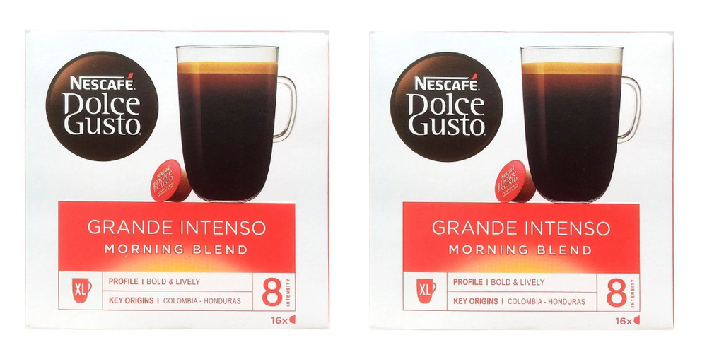 Капсулы для кофе Nescafe Dolce Gusto MORNING BLEND (16 капсул), 2 упаковки  #1