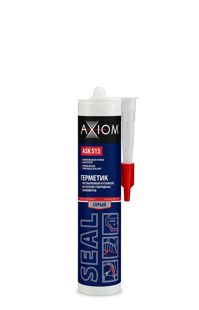 Распыляемый герметик AXIOM на основе гибридных полимеров, серый, 280 мл  #1