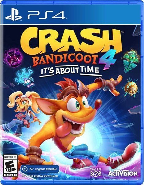 Игра Crash Bandicoot 4: Это Вопрос Времени (Its About Time) для PS4 (PlayStation 4, Русские субтитры) #1