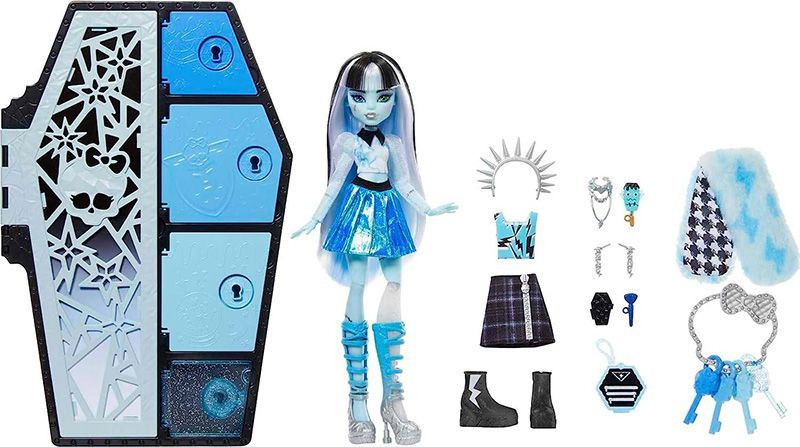 Кукла Monster High Frankie Stein Skulltimate Secrets 2 series Фрэнки Штейн "Последние секреты 2"  #1