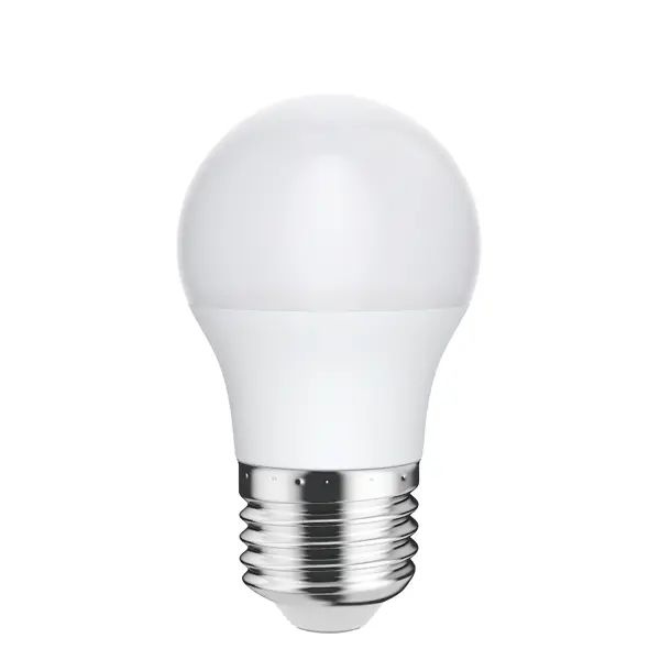 Лампочка светодиодная Lexman шар E27 440 лм теплый белый свет 5.5 Вт  #1