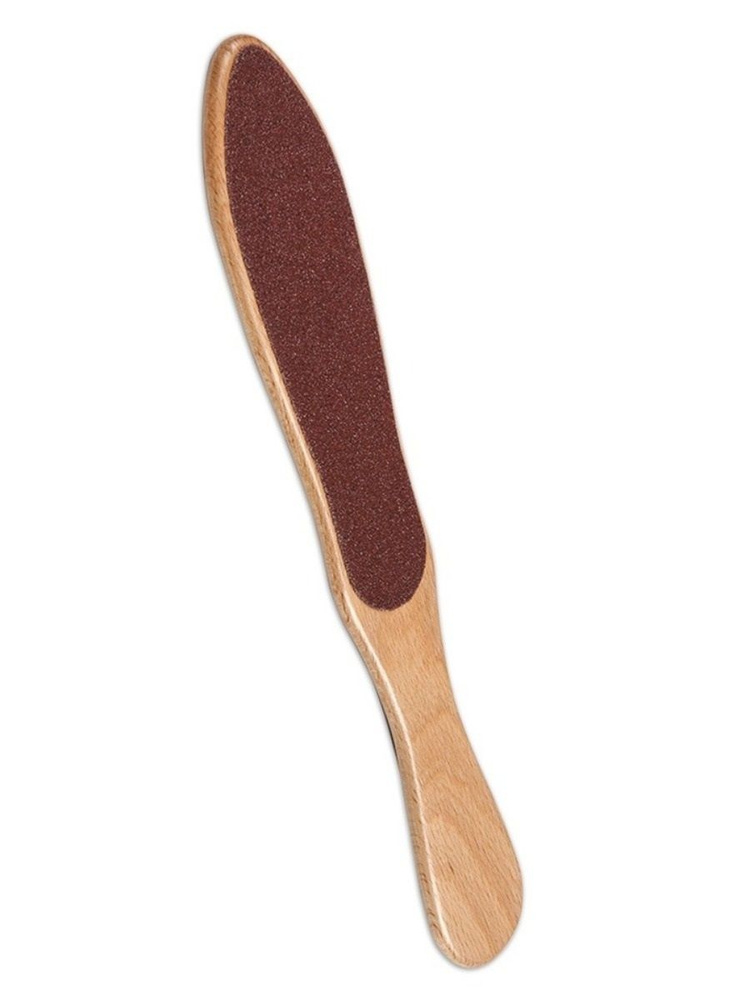Zinger Терка для педикюра, деревянная, двухсторонняя #1
