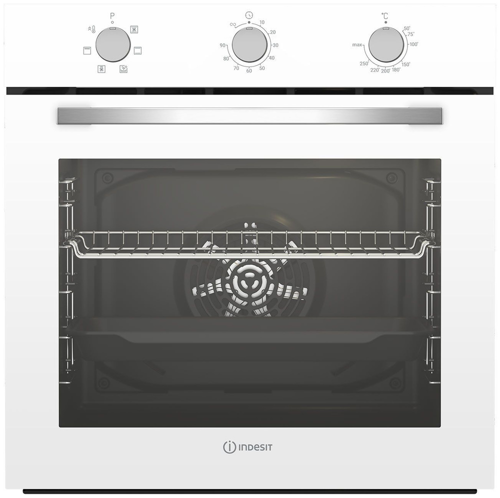 Электрический духовой шкаф Indesit IFE 3634 WH, белый, 56 см #1