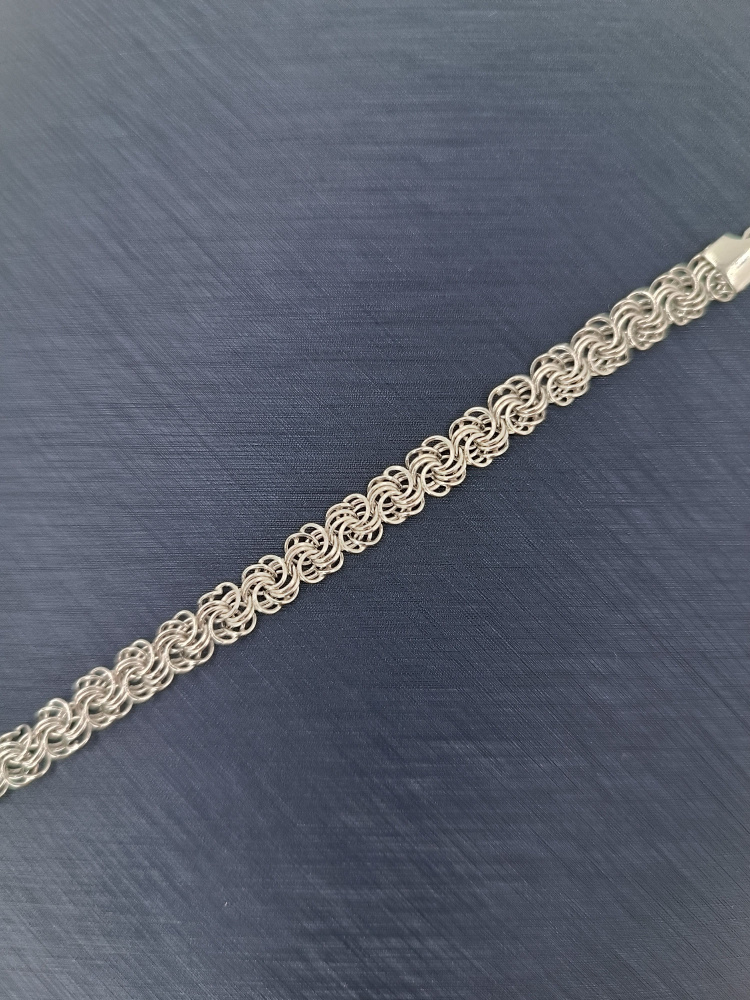 MultiSilver Браслет серебро 925 родированное плетение роза - купить сдоставкой по выгодным ценам в интернет-магазине OZON (1151490893)