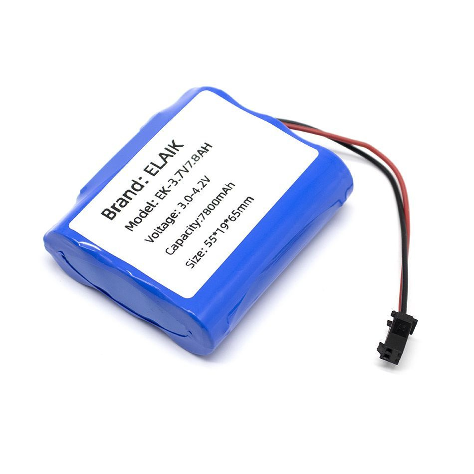 ELAIK Аккумулятор 18650 LI-ION 3.7V 7800mAh Батарейный блок (SM ...