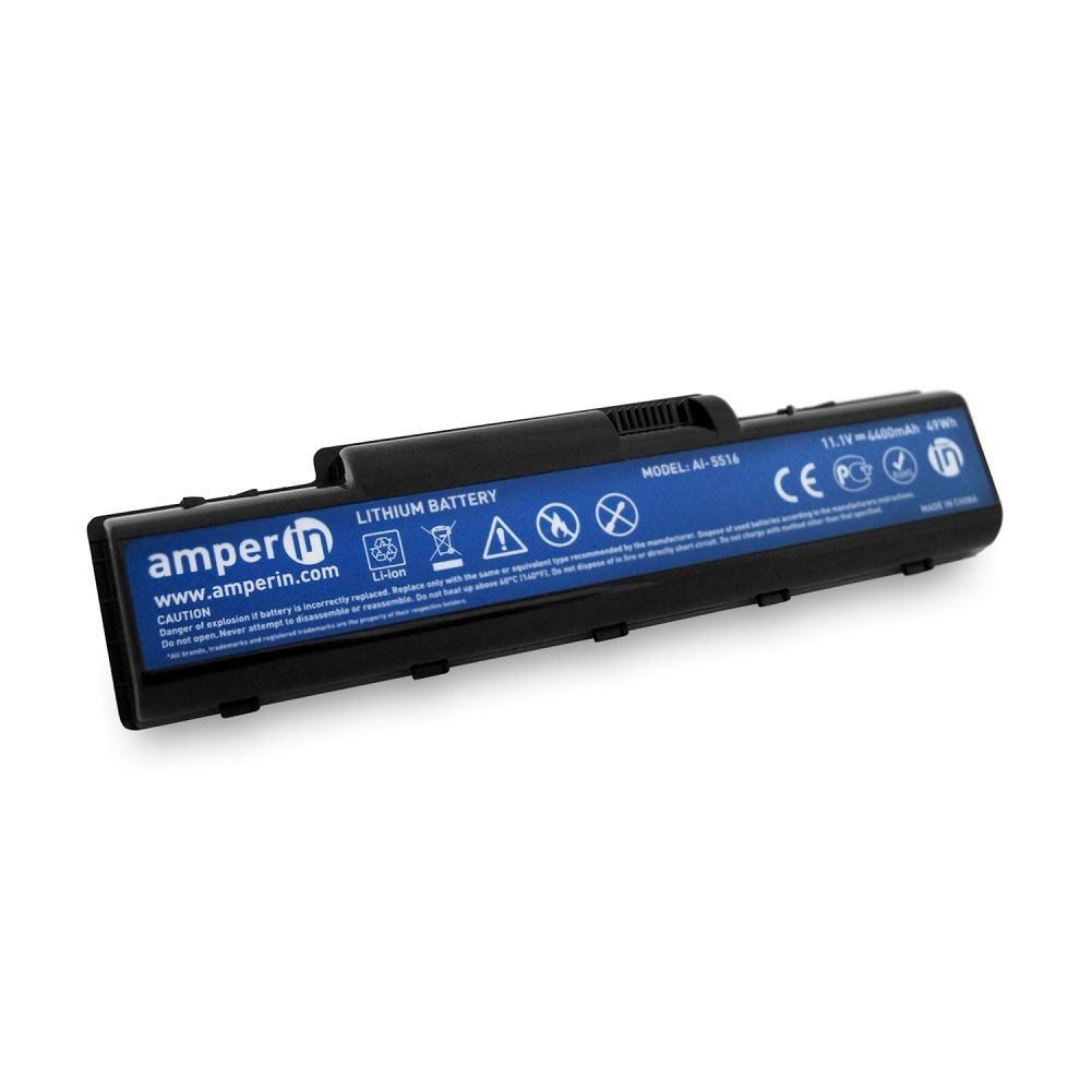 Аккумулятор для ноутбука Acer Aspire 4732, 5516 (AS09A31 AI-5516) 11.1V 4400mAh 49Wh, черный, Amperin #1