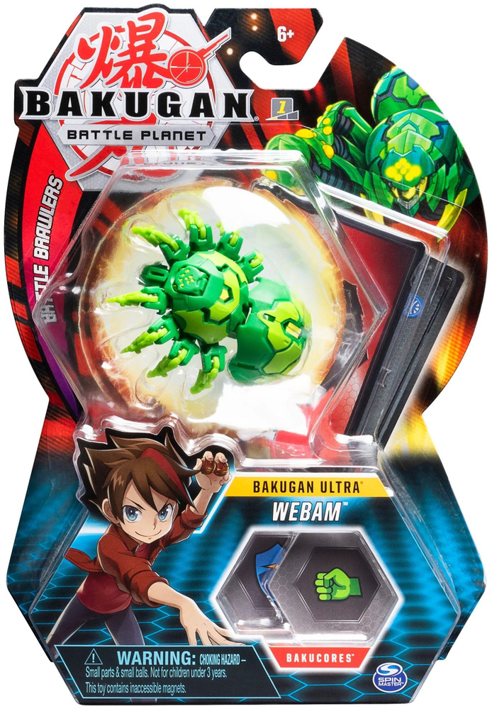 Фигурка-трансформер Bakugan Ultra Webam Spin Master #1