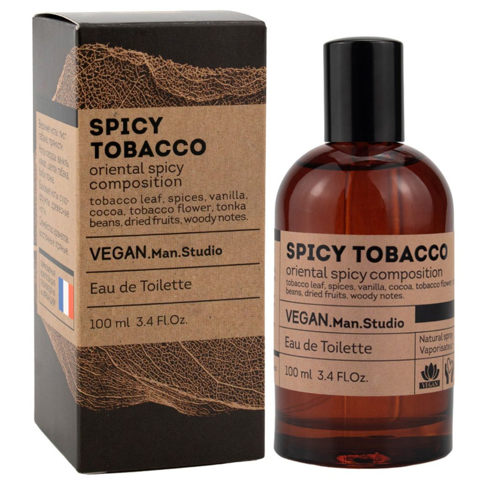 Delta Parfum Туалетная вода мужская Vegan Man Studio Spicy Tobacco 100мл #1