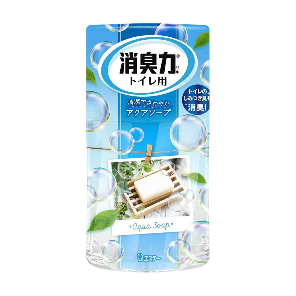 ST Жидкий ароматизатор "SHOSHU RIKI" для туалета Нежное мыло, 400 мл  #1