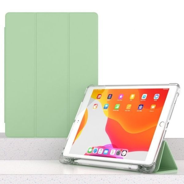 Чехол для планшета Светло-зеленый Apple iPad 7, 8, 9 го поколения 2019, 2020, 2021, год диагональ 10.2. #1