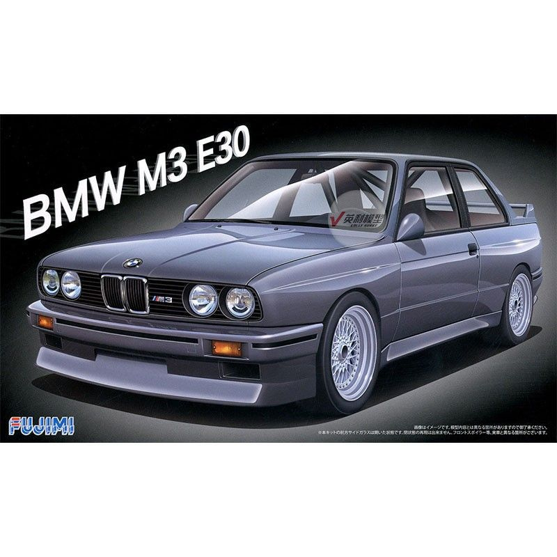 Сборная модель Машинка Fujimi-12674 1/24 BMW M3 E30 car model kit #1