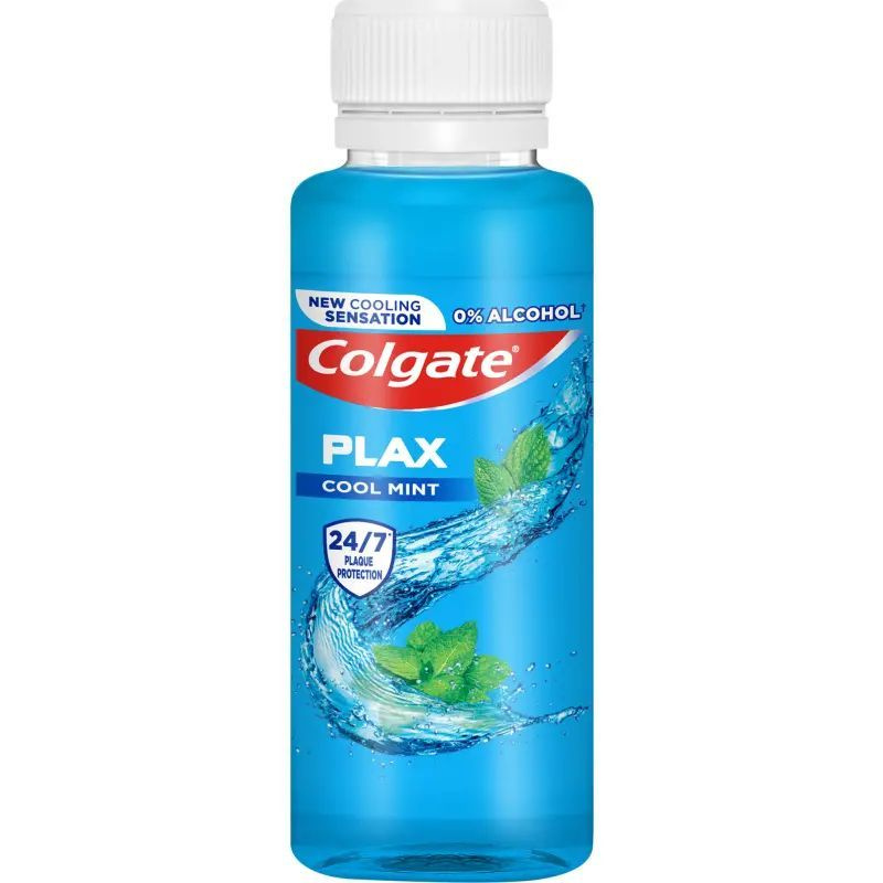 Colgate Ополаскиватель для рта Plax Cool Mint 100 мл (из Финляндии) #1