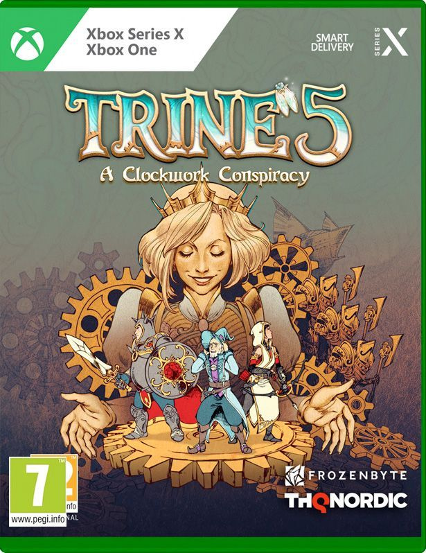 Игра Trine 5: A Clockwork Conspiracy (Xbox One, Xbox Series, Русские субтитры) #1