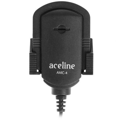 Микрофон Aceline AMIC-4 черный, проводной, петличный, -55 дБ, от 50 Гц до 16000 Гц, кабель - 200 см, #1