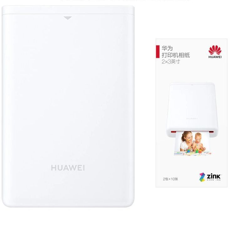 Мини-принтер Портативный фотопринтер Huawei сублимационный, Монохромный, Цветной  #1