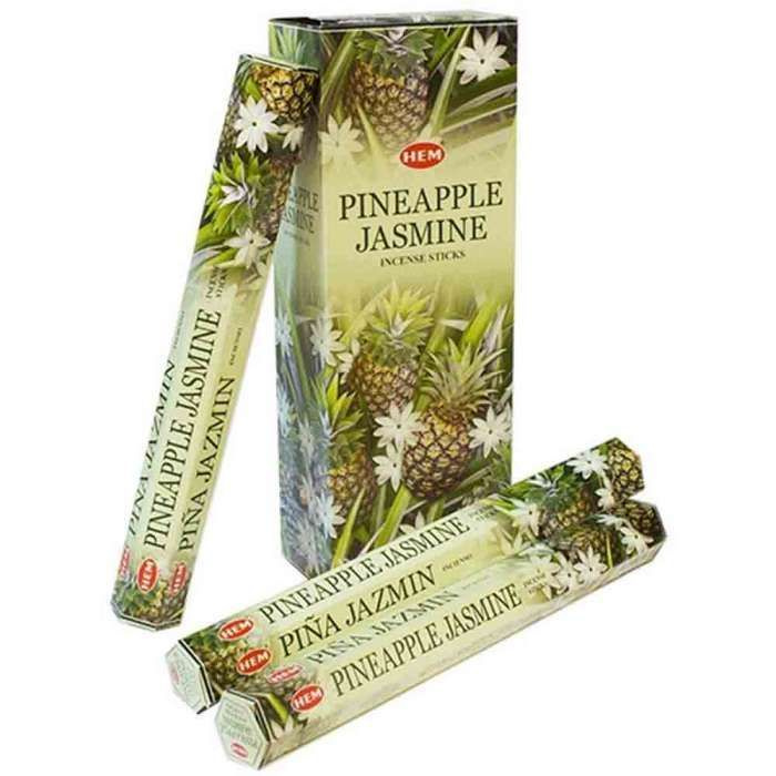 Благовония HEM PINEAPPLE JASMINE Ананас жасмин уп-6шт #1