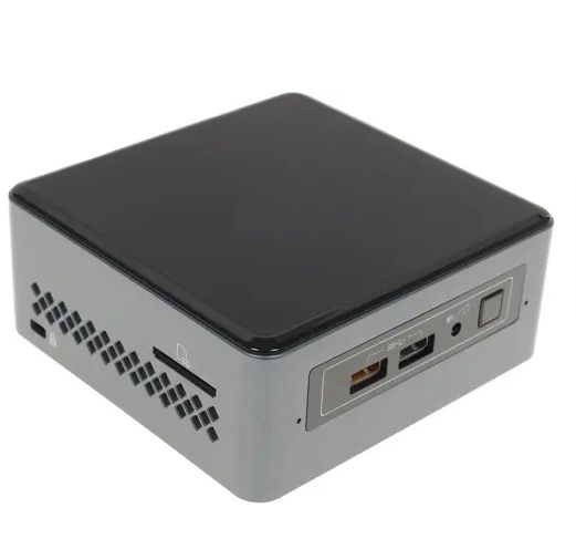 Intel Системный блок NUC 6 BOXNUC6CAYH (BOXNUC6CAYH) (Intel Celeron J3455, RAM 256 МБ, Без видеокарты, #1