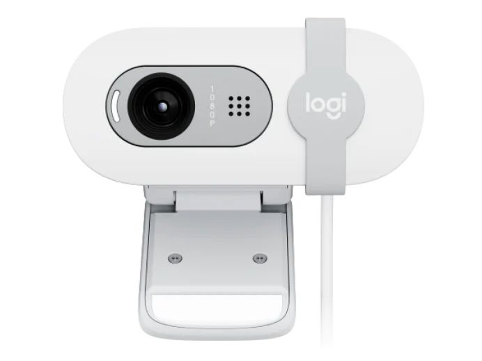 Logitech Web-камера с микрофоном Brio 100 Full HD, белый #1