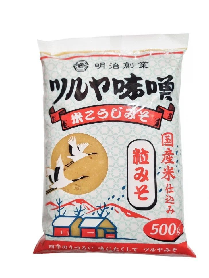 Соевая мисо паста Комекодзи светлая Тцуруя Tsuruya Miso, 500 г, Япония  #1