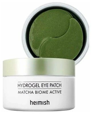 Heimish гидрогелевые патчи с экстрактом зеленого чая мачта Matcha Bione Hydrogel Eye Patch, 60 шт  #1