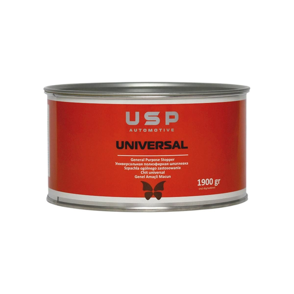 Универсальная среднезернистая автомобильная шпатлевка USP Universal 1,9 кг.  #1