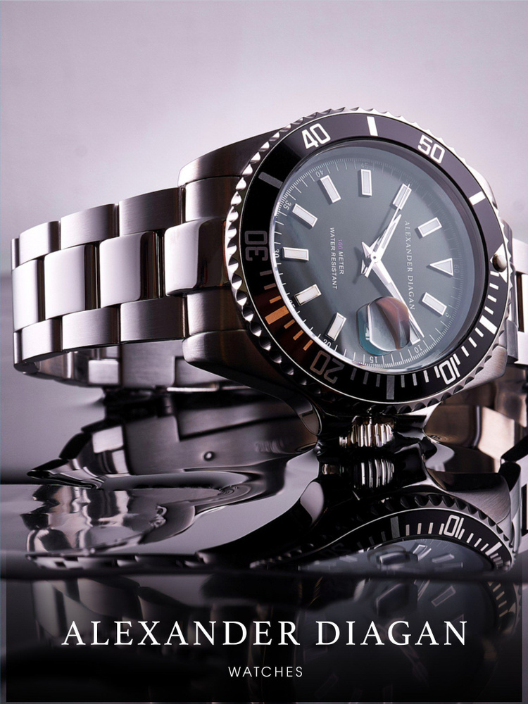 Премиальные наручные мужские водонепроницаемые часы с кварцевым механизмом Miyota, Caliber 2115, с датой #1