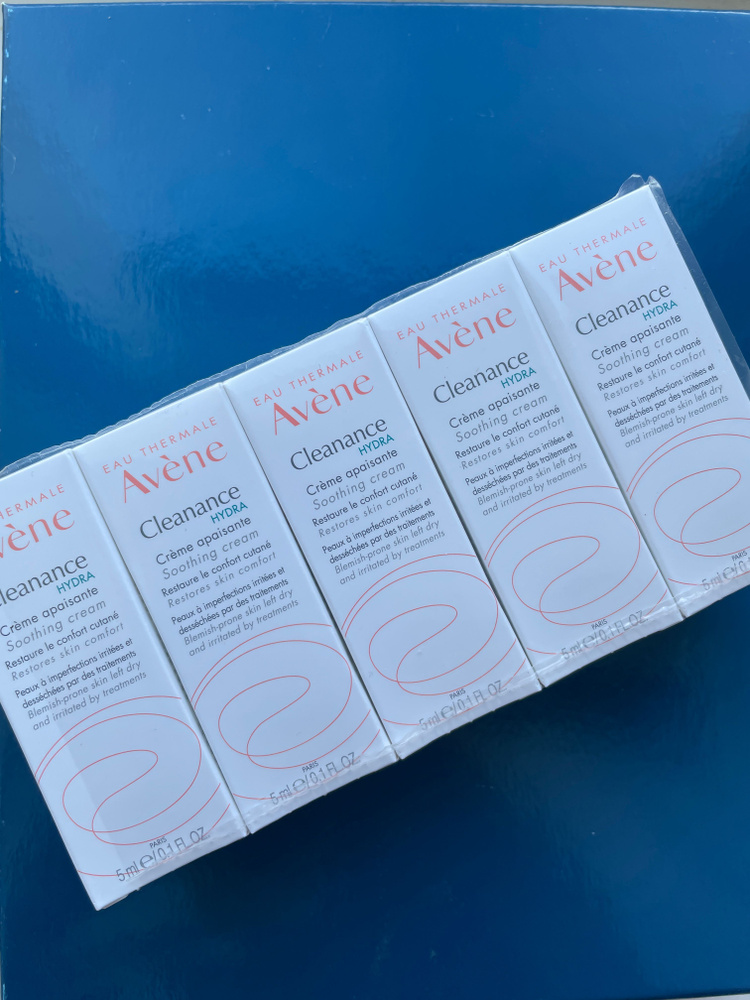 Авен Клинанс Гидра Успокаивающий крем (Avene, Cleanance) набор из 5 флаконов по 5 мл, 25 мл  #1