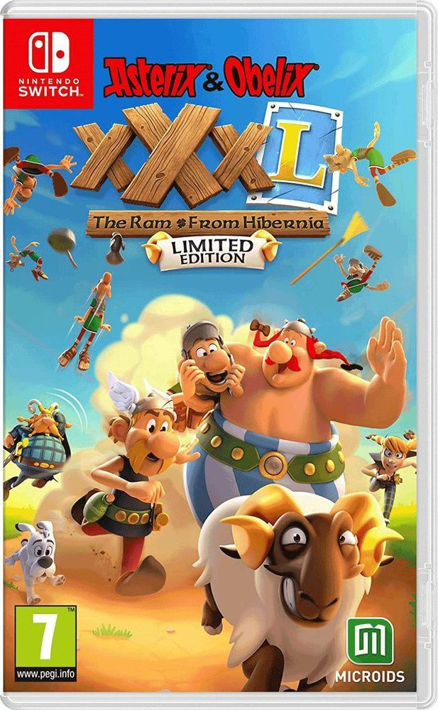 Игра Asterix & Obelix XXXL : The Ram From Hibernia. Limited Edition (Nintendo Switch, Русские субтитры) #1
