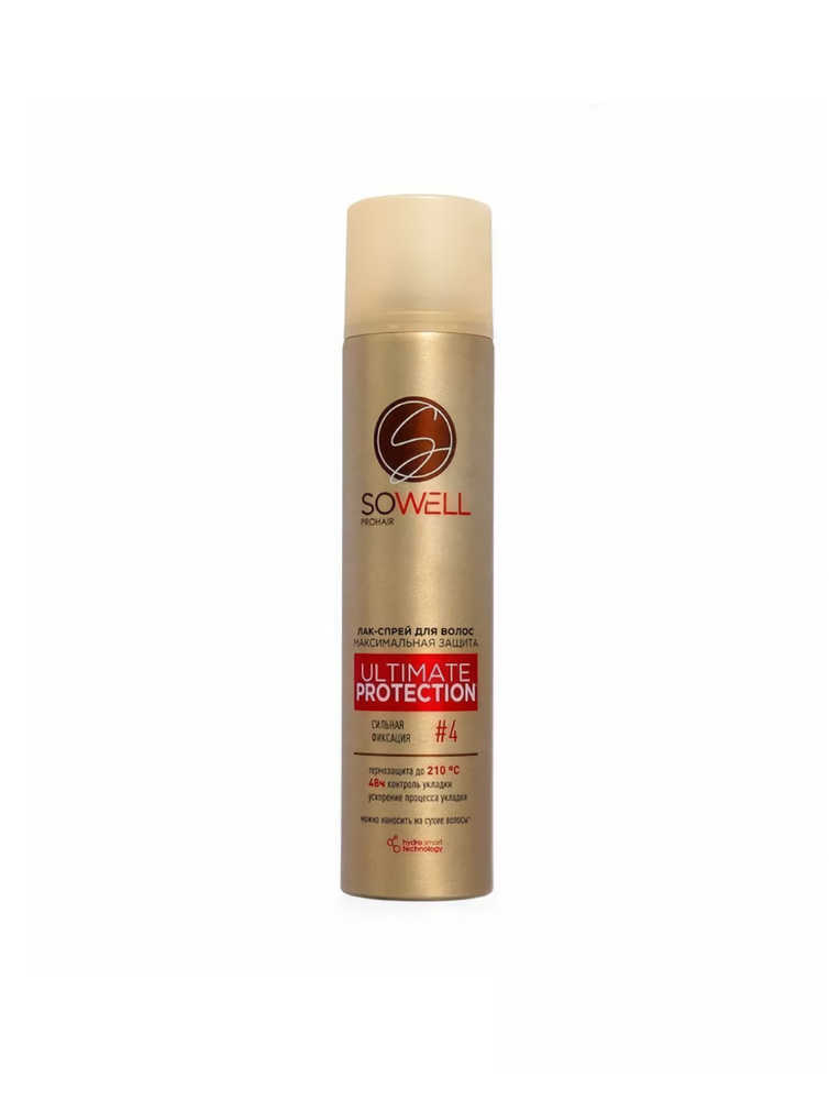 Лак для волос SoWell Ultimate Protection термозащита сильная фиксация 300 мл  #1