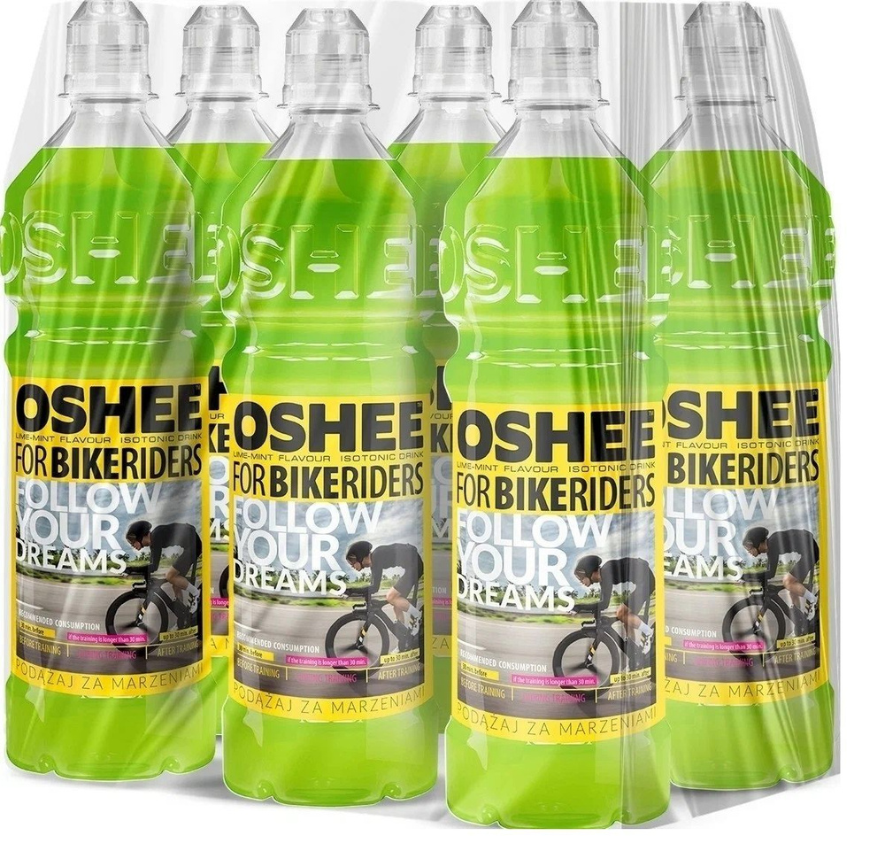 Изотонический напиток OSHEE ISOTONIC LIME & MINT FOR BIKERIDER 750мл 6 шт #1