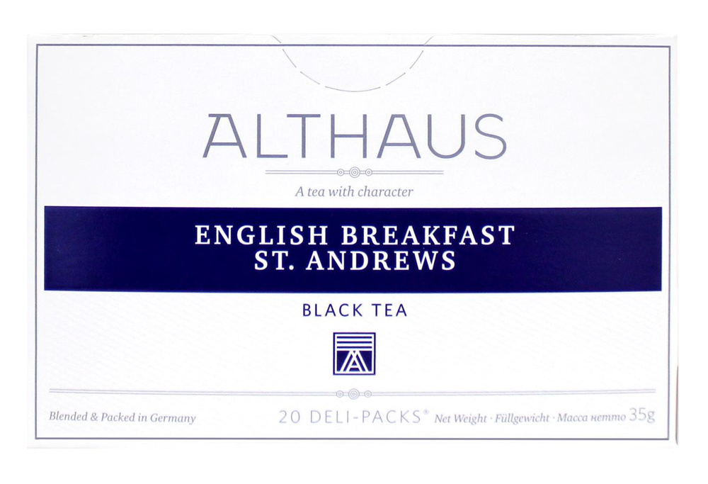 Чай черный в пакетиках Альтхаус английский завтрак, 20*1,75 г ( в заказе 1 штука)  #1