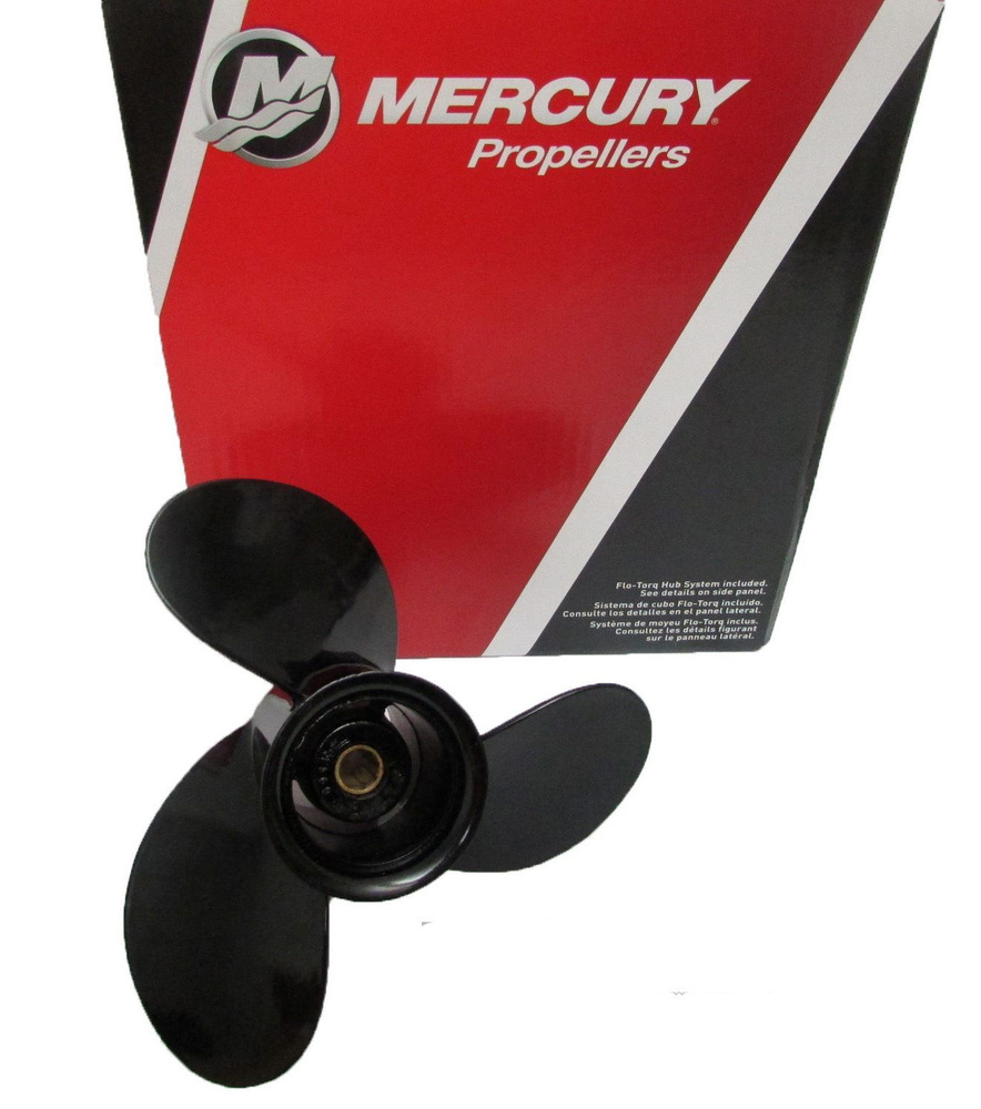 Гребной винт MERCURY Black Max для моторов 6-15 л.с., 3x9x10-1/2 (оригинал)  #1