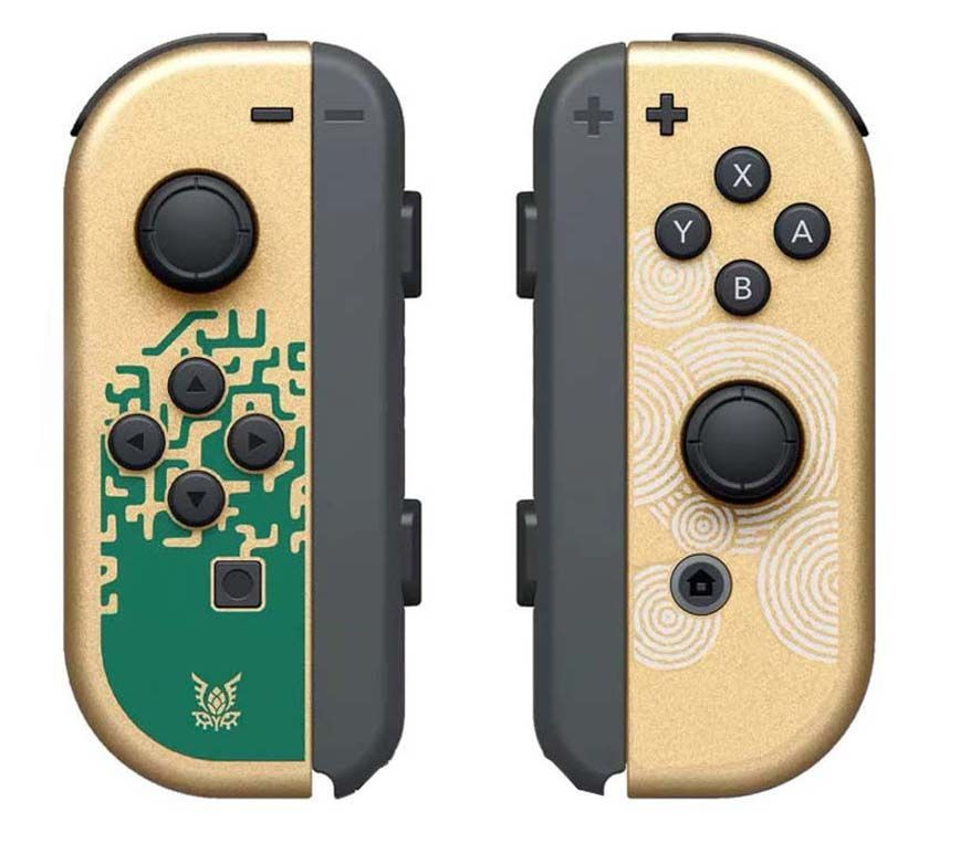 Набор контроллеров Joy-Con Сontrollers. Издание The Legend of Zelda: Tears of the Kingdom GOLD (HK Ver) #1