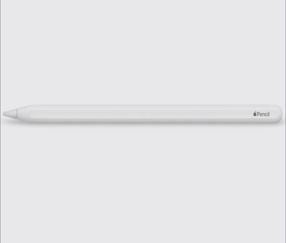 Стилус Apple Pencil (2-го поколения) для Apple iPad (A2051), белый #1