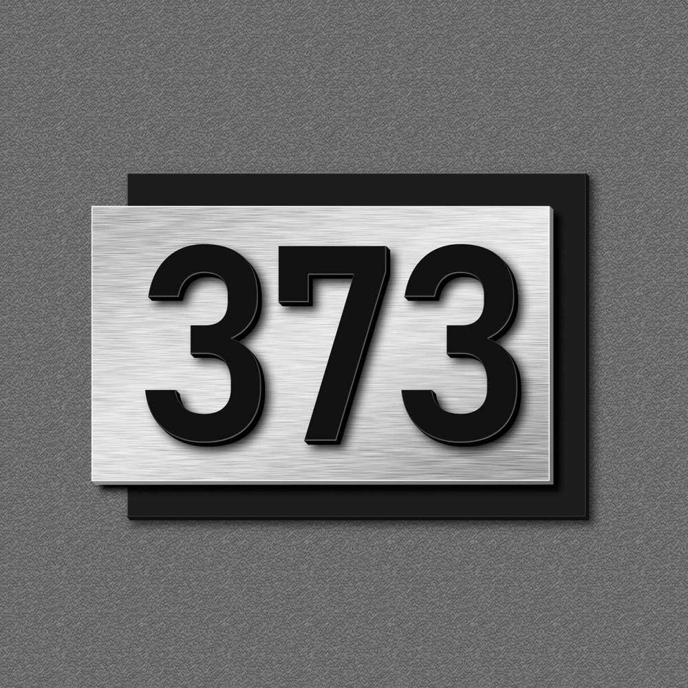 Цифры на дверь, табличка с номером 373 #1