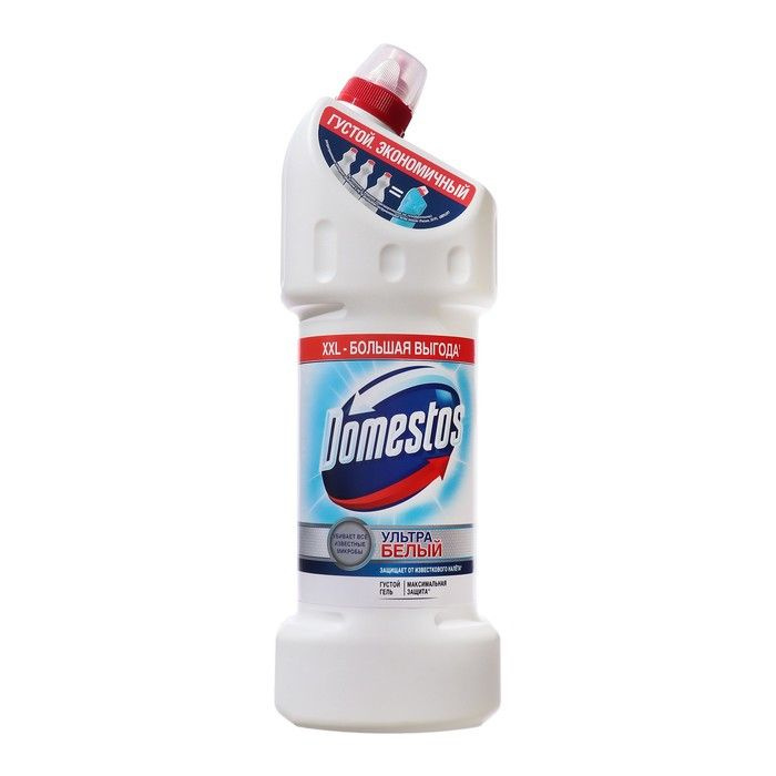 Чистящее средство для унитаза Domestos Ультра белый, 1,5 л #1