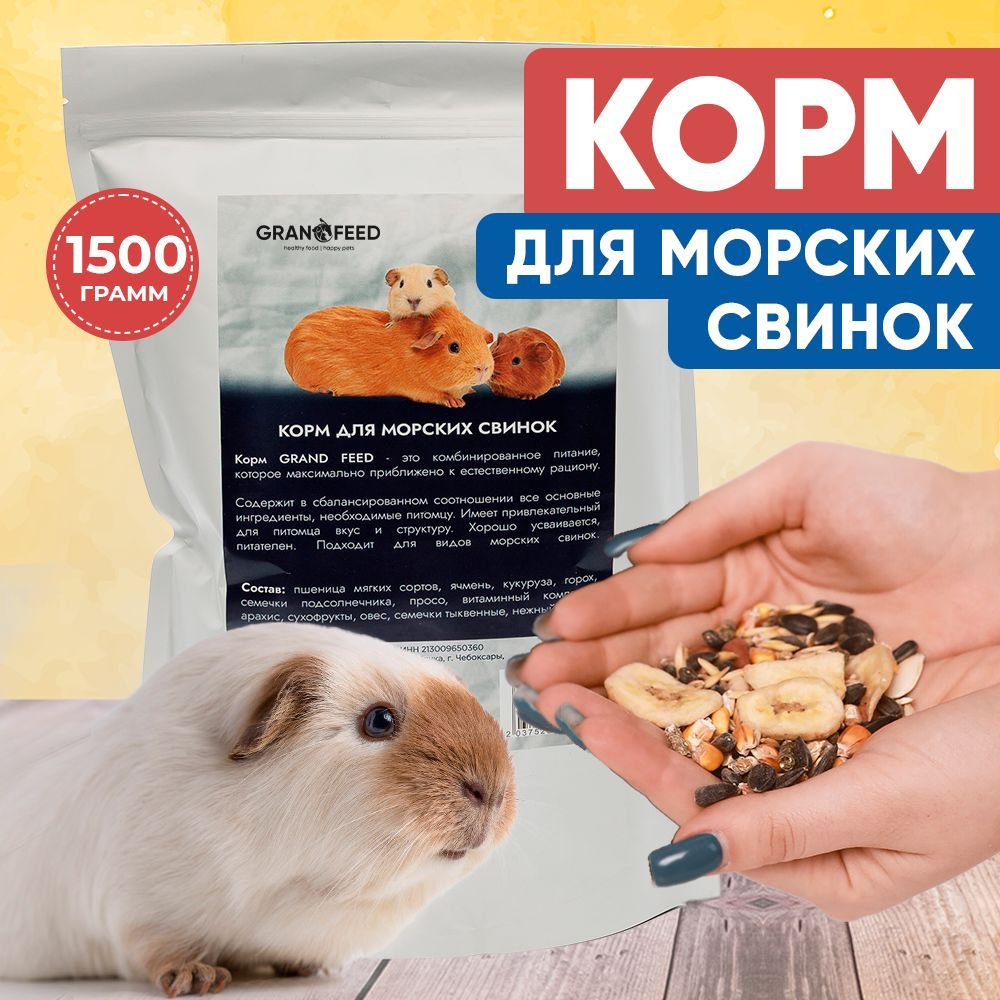 Корм сухой для морских свинок #1