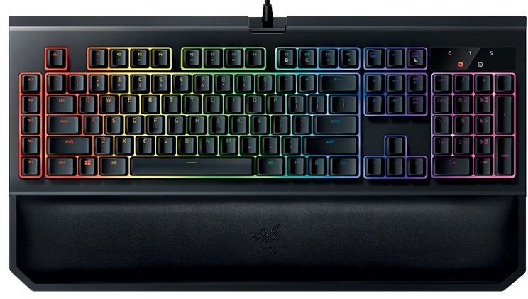 Razer Игровая клавиатура проводная Blackwidow Chroma V2, (Razer Orange), Русская раскладка, черный  #1