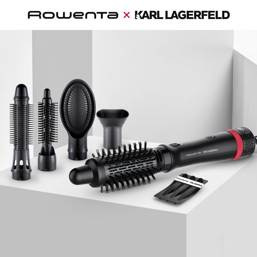 Фен-щетка Rowenta x Karl Lagerfeld 5в1 (CF635LF0) #1