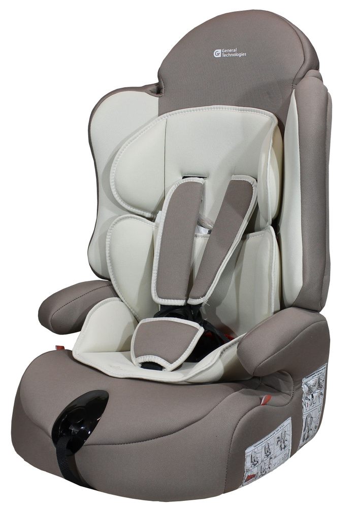 Автокресло детское General Technologies (RSI619-BROWN-BEIGE) св.коричнеый-бежевый ISOFIX/гр I/II/III,9-36 #1