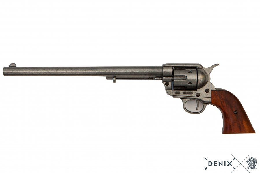 Револьвер "Peacemaker"/"Миротворец", США, 1873 г. Кольт, калибр 45, 12'', хром  #1