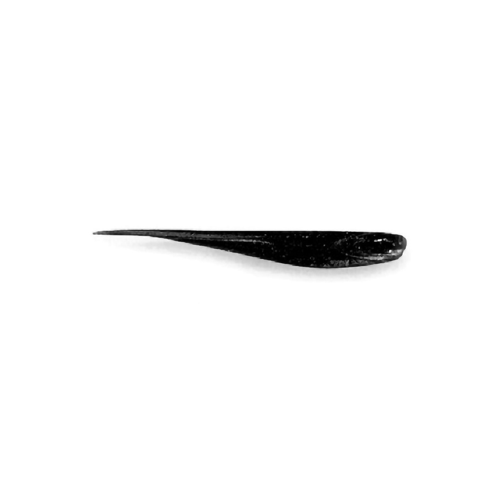 Приманки съедобные плавающие Ojas SoftTail 7,7см (9шт) цвет Black widow, рак-рыба  #1