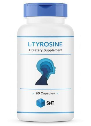 SNT L-TYROSINE Л- ТИРОЗИН для работоспособности мозга 0.6 г, 90 капсул  #1