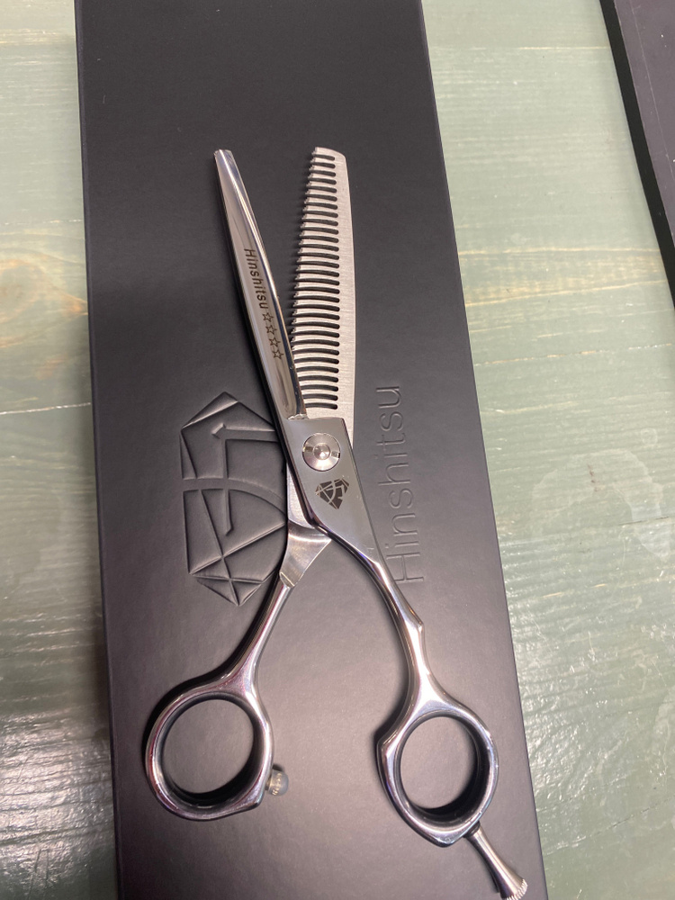 М8R1-642 Ножницы парикмахерские профессиональные филировочные Hinshitsu  #1