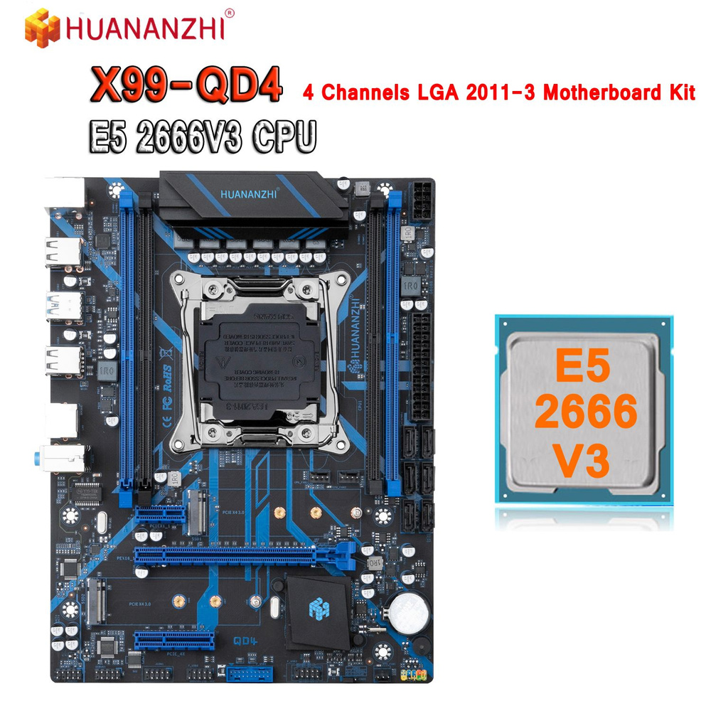 Huananzhi x99 qd4 схема подключения проводов Купить материнская плата huananzhi x99-qd4 + intel xeon e5-2670 v3 в Мелитополе,