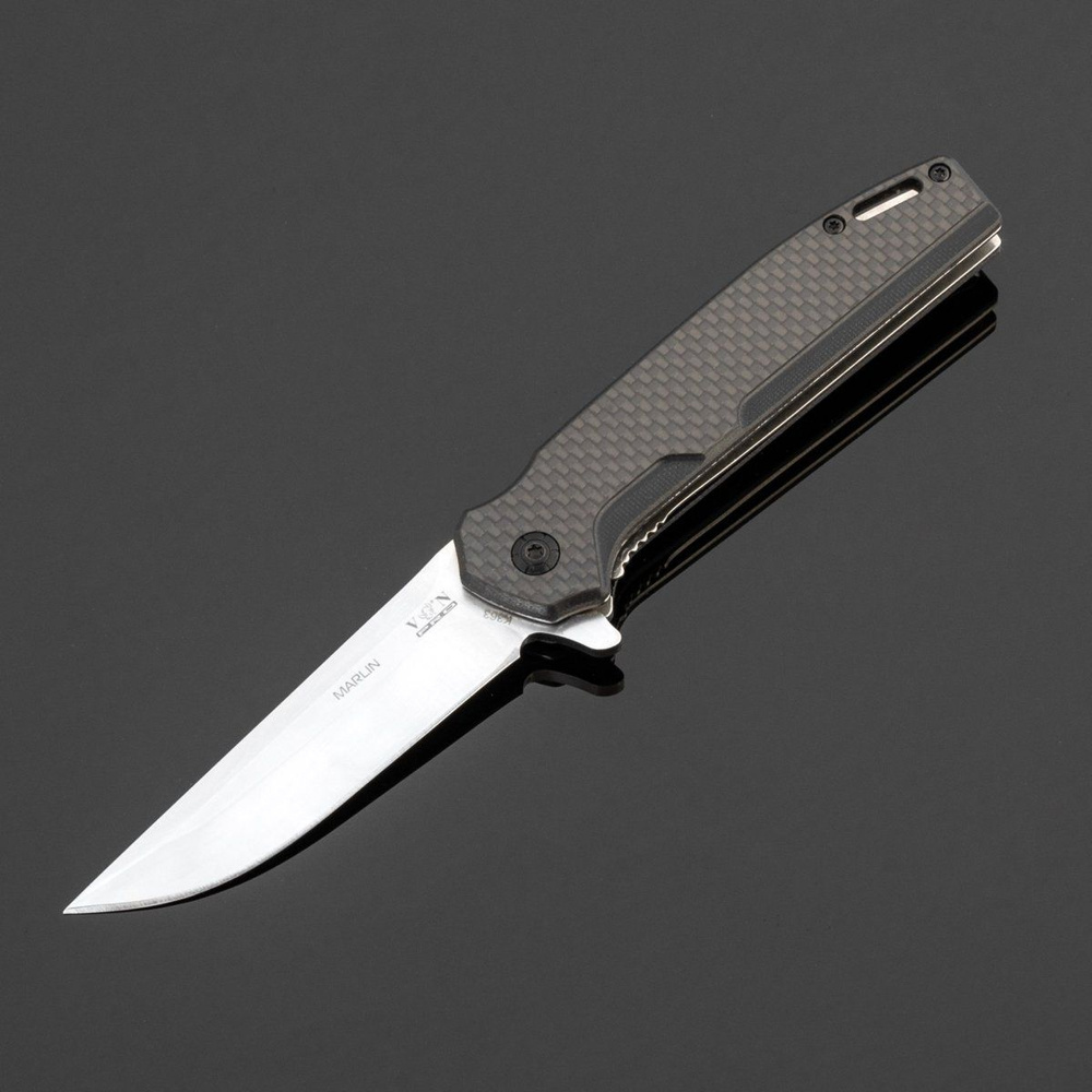 Нож VN Pro Marlin, сталь AUS 8, рукоять G10, артикул K363 #1