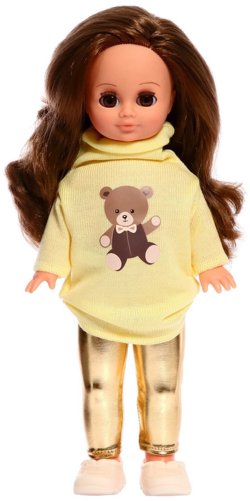Детская говорящая кукла "Герда с мишкой", игрушка для девочек со звуковым устройством, классическая куколка #1
