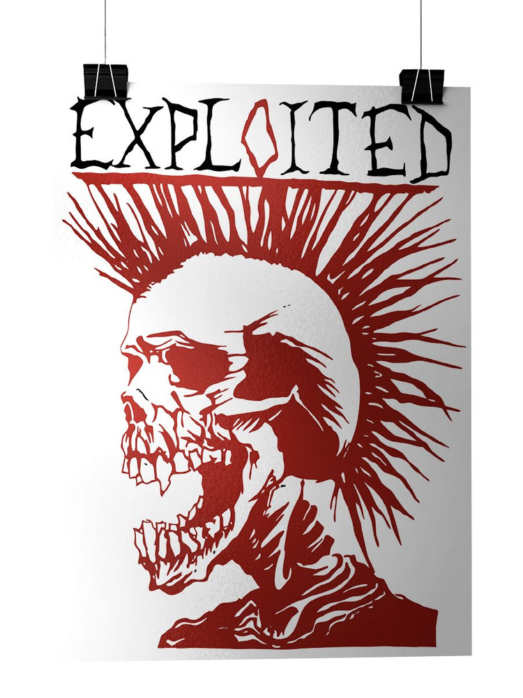 IDOL MERCH Плакат "Exploited", 42 см х 29.7 см #1