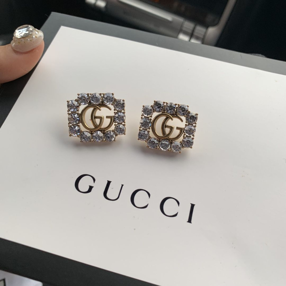 Gucci Серьги пусеты #1